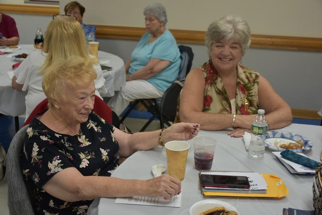 LAPCVFA Past Presidents, L-R, Selena Cable and Carol Madden