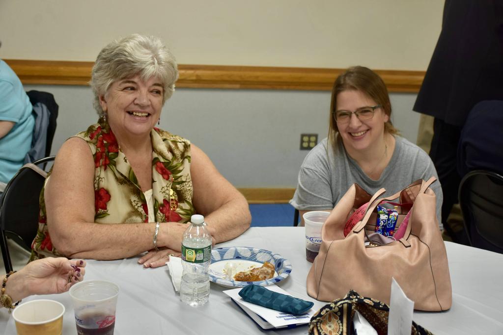 LAPCVFA PP Carol Madden and daughter, Alicia Canfield-Madden, Recording Secy