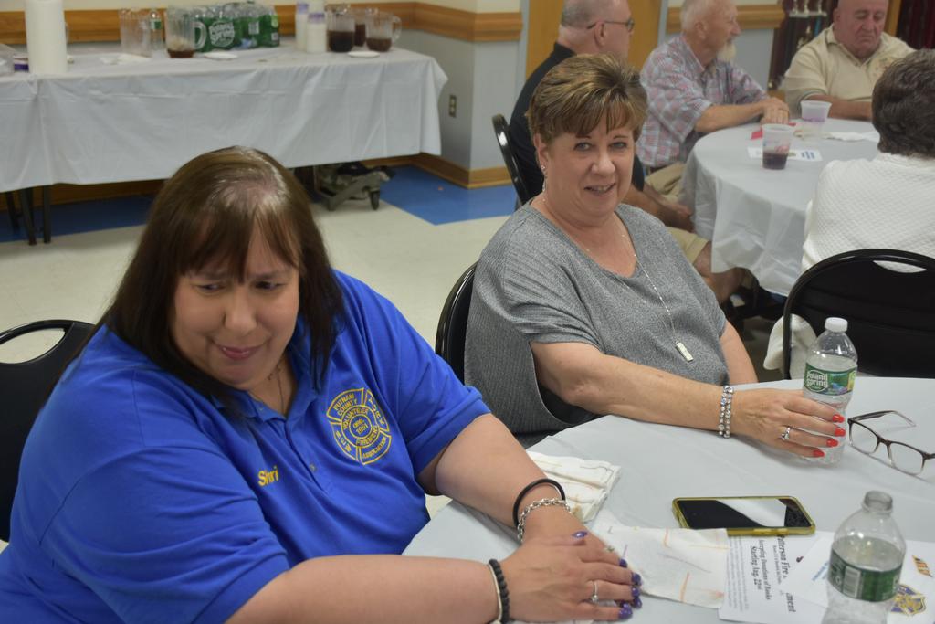(L-R) LAPCVFA C/S Sheri King and Irene Muller