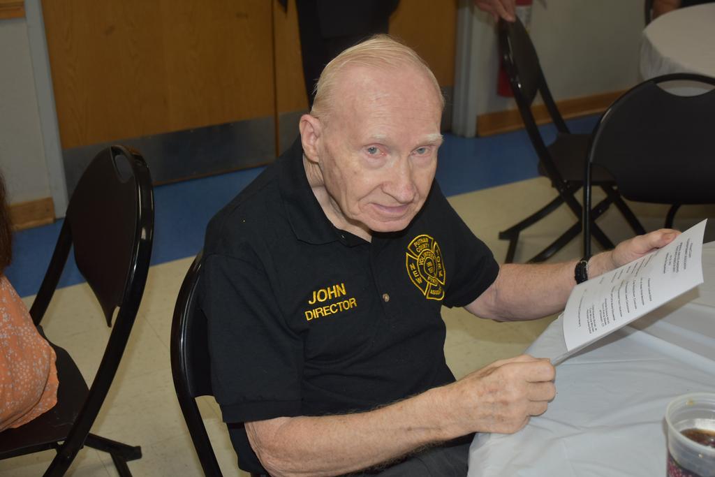 Fifty-Year Award recipient, John &quot;Jack&quot; Gill of Putnam Lake FD
