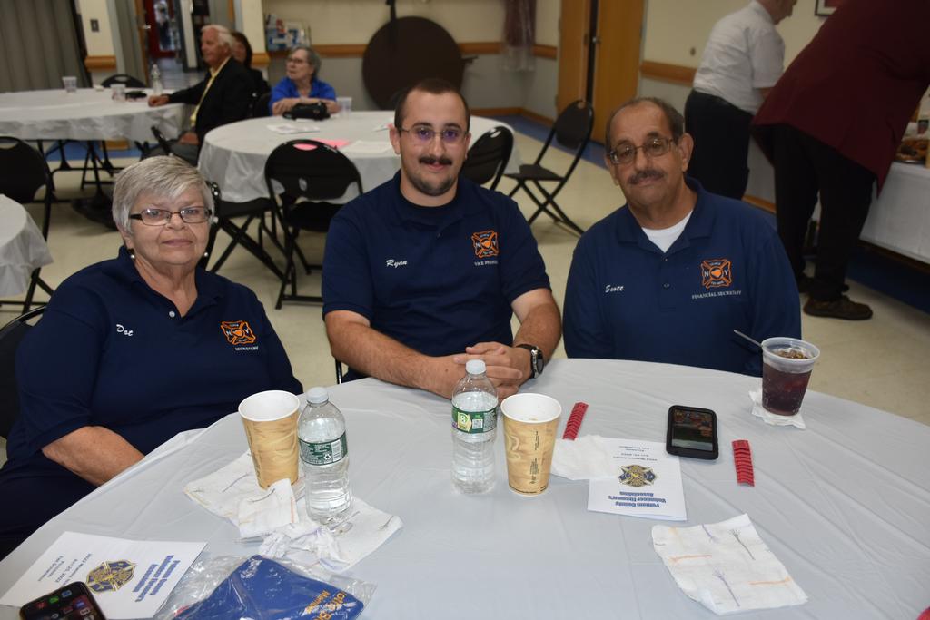 From Orange County
(L-R) RecSecy Dorothy Brown, 5VP Ryan Arciero and FinSecy Scott Arciero