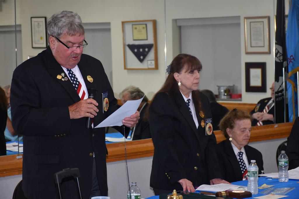 1st VP/PP Jim Croughan
Reading of the Firefighters' Prayer