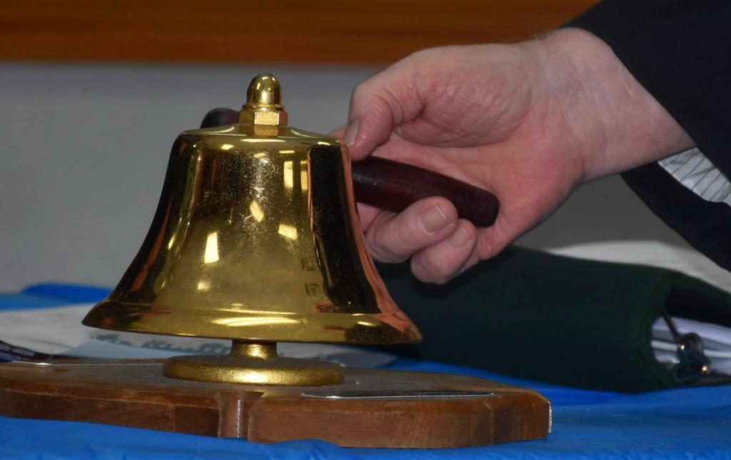 For each name read, the bell was tolled 