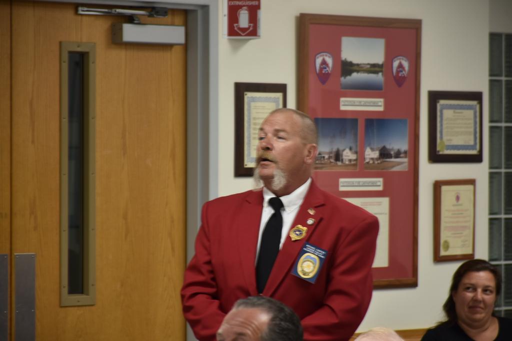 Dutchess County VFA Pres. Mike Carter