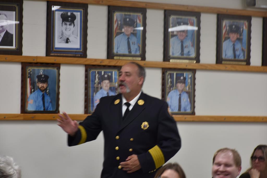 Commissioner of PC Bureau of Emergency Services, Ken Clair