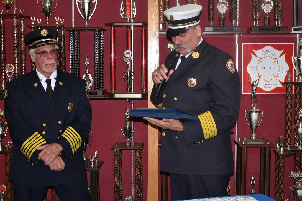 Chief Butler, Cmsr. Clair - both Past Presidents of the PCVFA