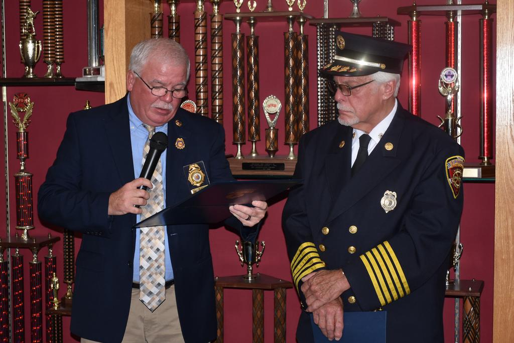 FASNY Director Don Farrell, Chief Butler