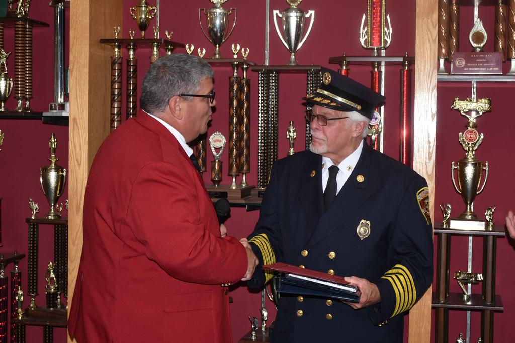 HVVFA Pres. Eric Orr, Chief Butler