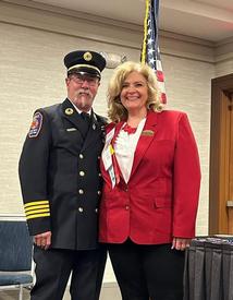 LAHVVFA Pres. Gina-Marie Pacicca and husband, WCVFA Director Edwin Pacicca